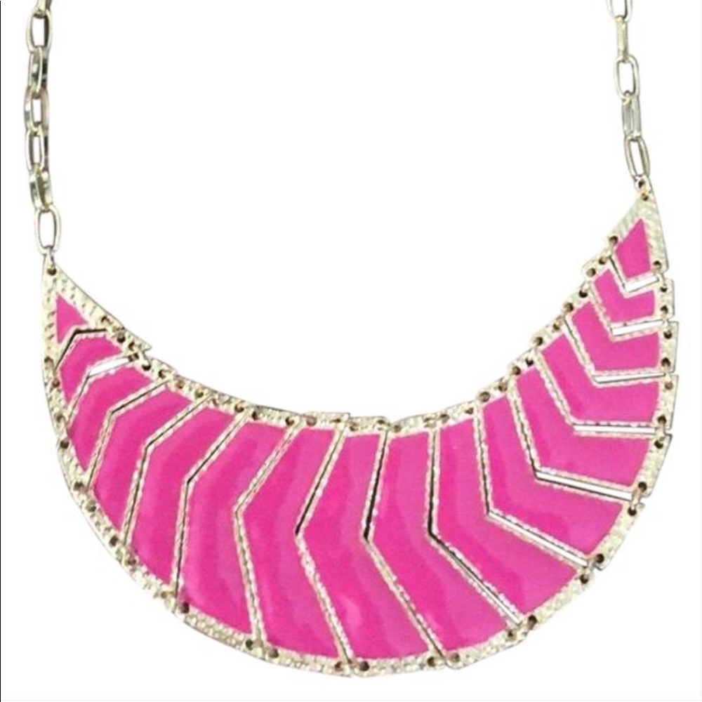Pink and gold adjustable Necklace!
